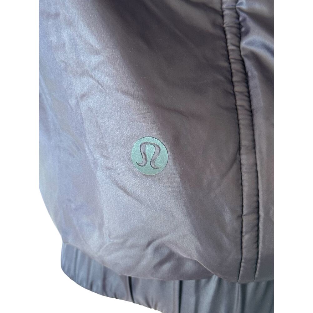 Lululemon Glyde  Scuba Hoodie in Boysenberry Size 4 Insulated Winter Jacket - Picture 7 of 9